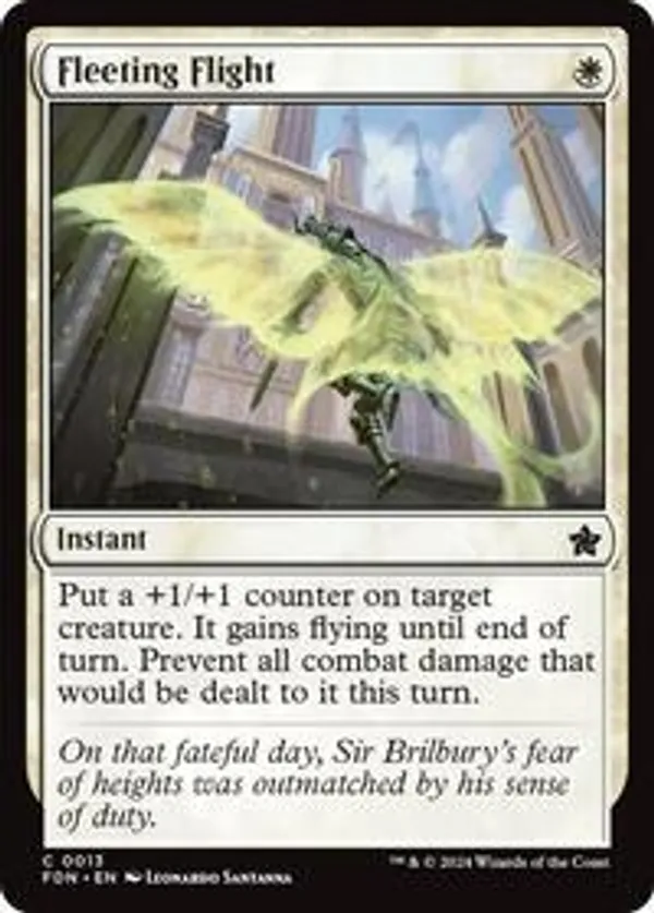 (image for) Fleeting Flight (Foil)