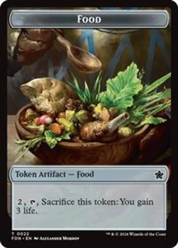 (image for) Food // Treasure Double-Sided Token