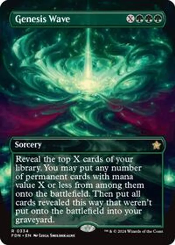 (image for) Genesis Wave (Borderless) (Foil)