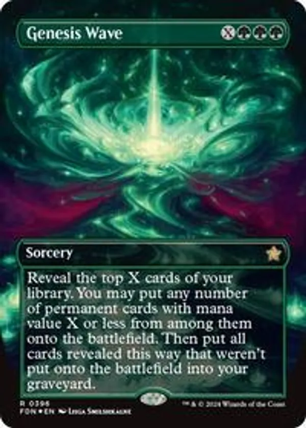 (image for) Genesis Wave (Borderless) (Foil)