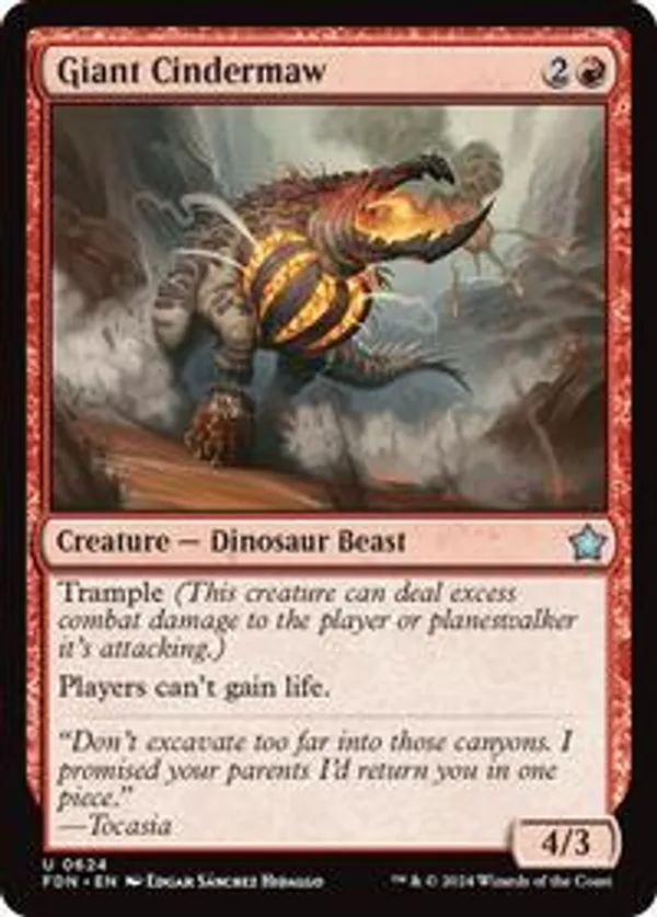 (image for) Giant Cindermaw