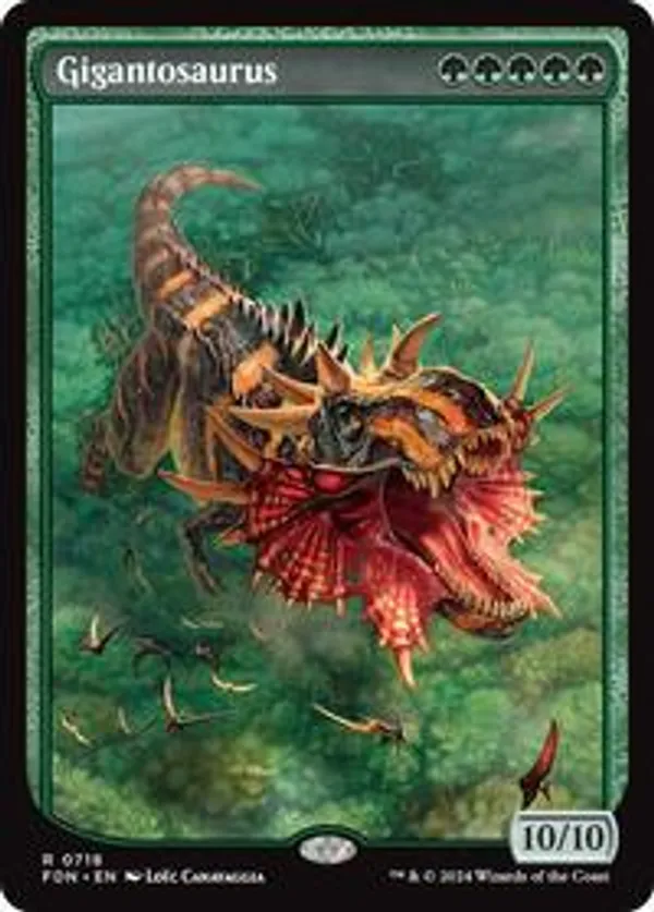 (image for) Gigantosaurus (Full Art) (Foil)