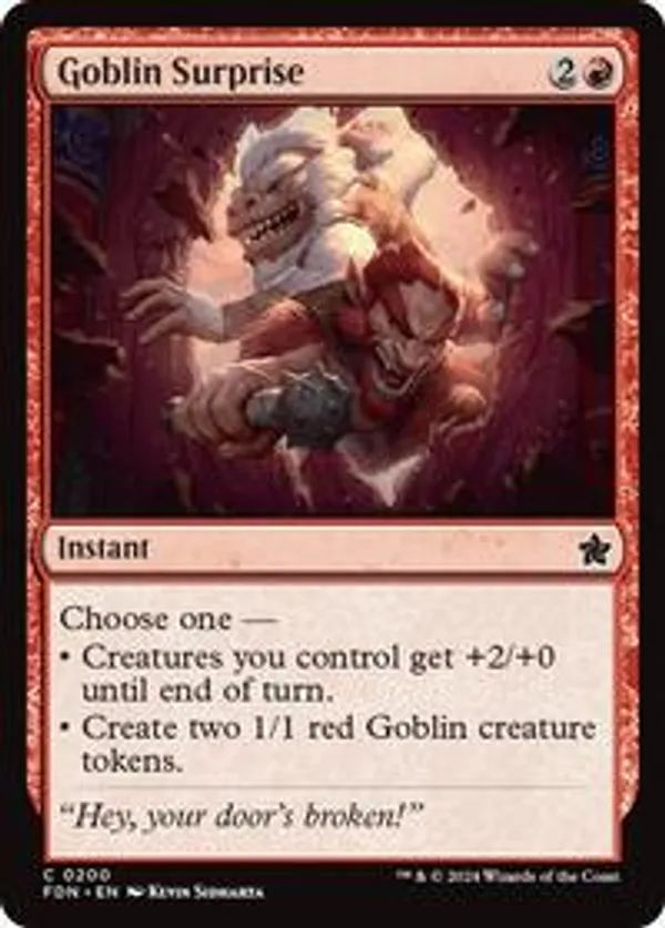 (image for) Goblin Surprise (Foil)