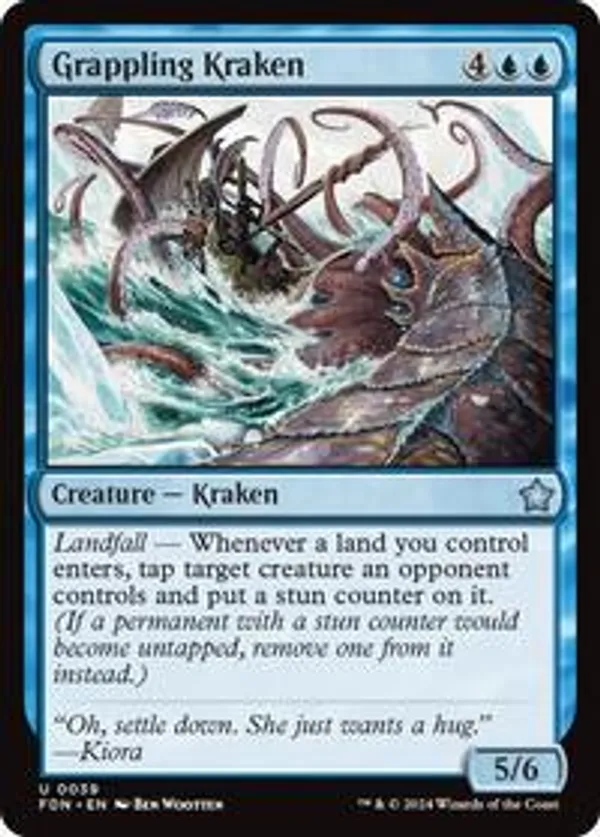 (image for) Grappling Kraken (Foil)