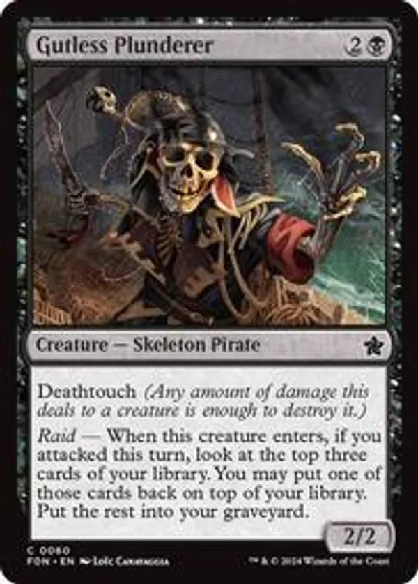 (image for) Gutless Plunderer (Foil)