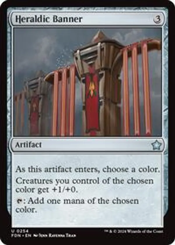 (image for) Heraldic Banner (Foil)