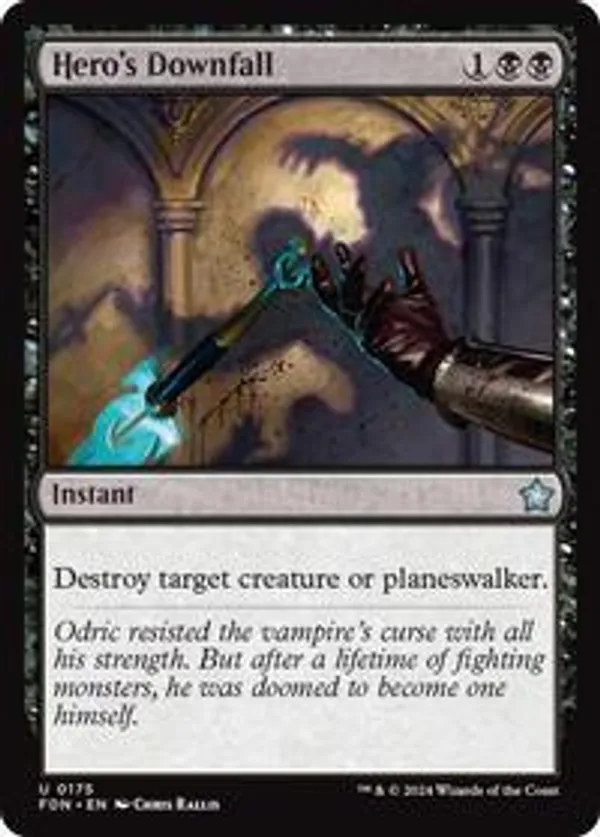 (image for) Hero's Downfall (Foil)