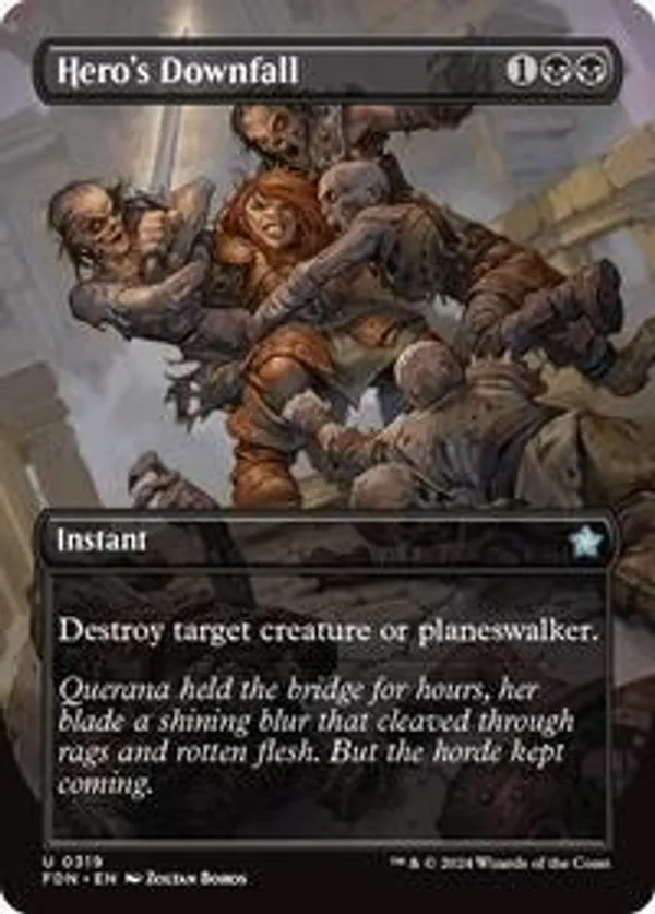 (image for) Hero's Downfall (Foil)