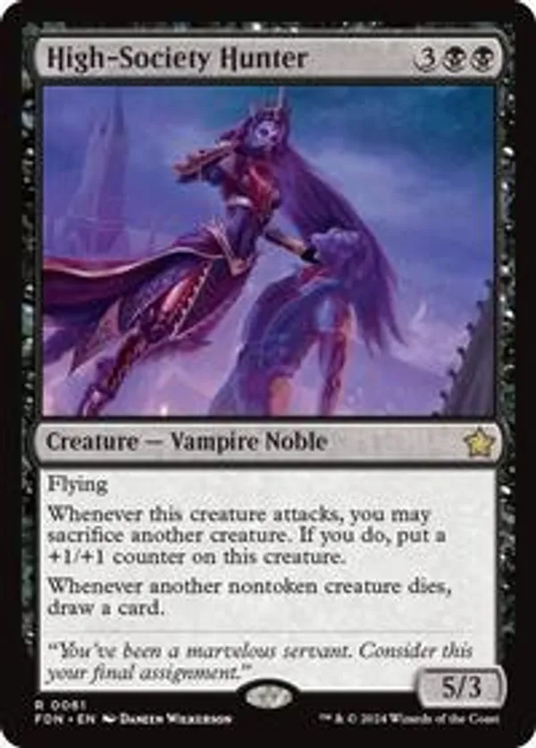 (image for) High-Society Hunter (Foil)