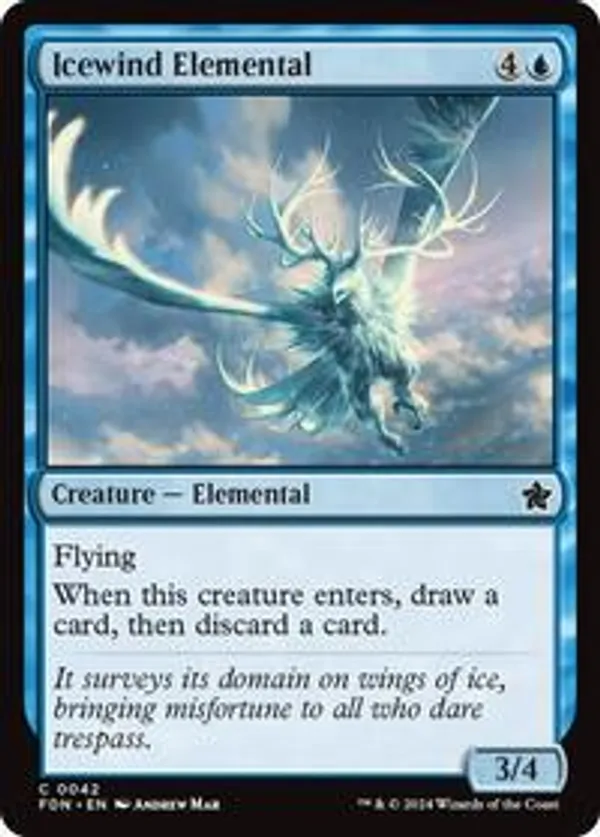 (image for) Icewind Elemental (Foil)