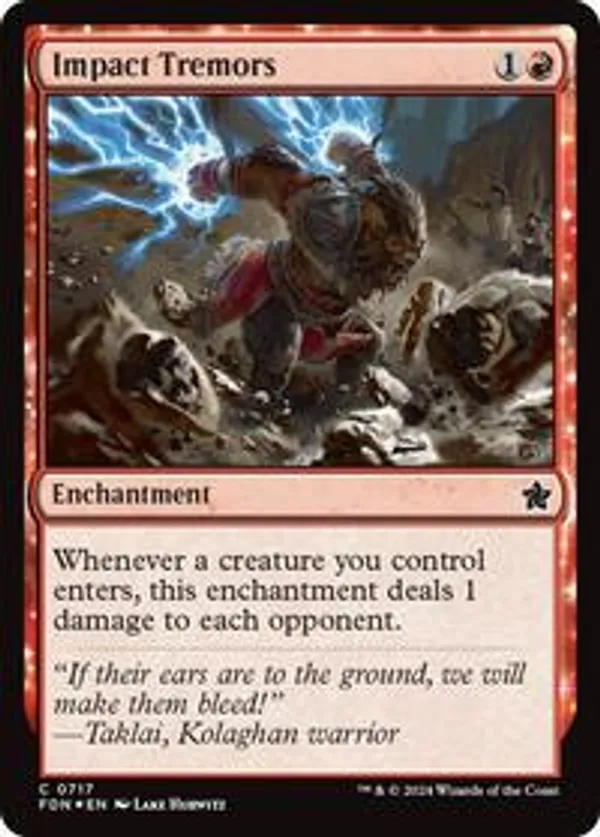 (image for) Impact Tremors (Foil)