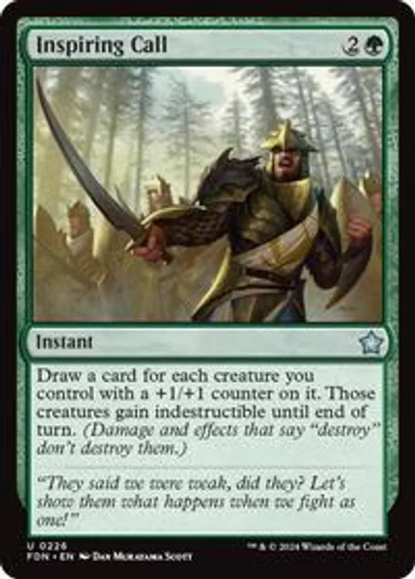 (image for) Inspiring Call (Foil)