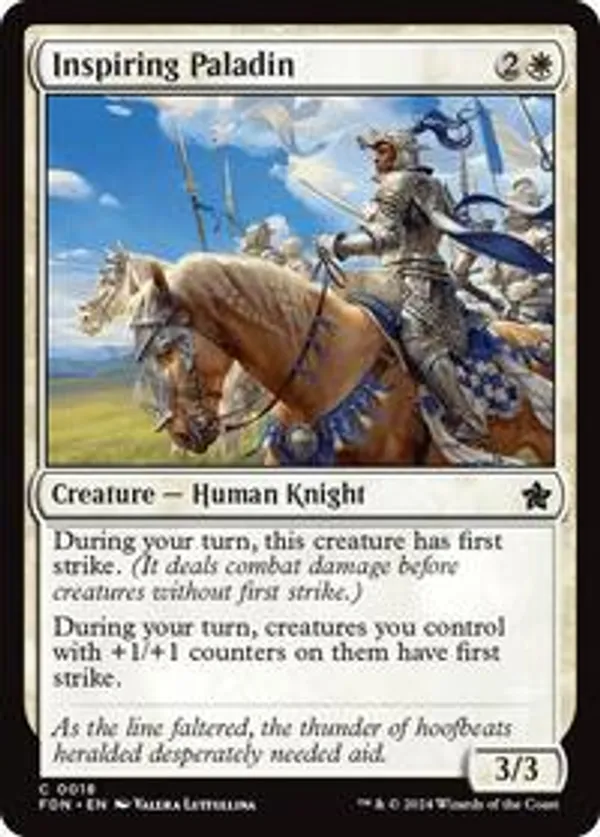 (image for) Inspiring Paladin (Foil)