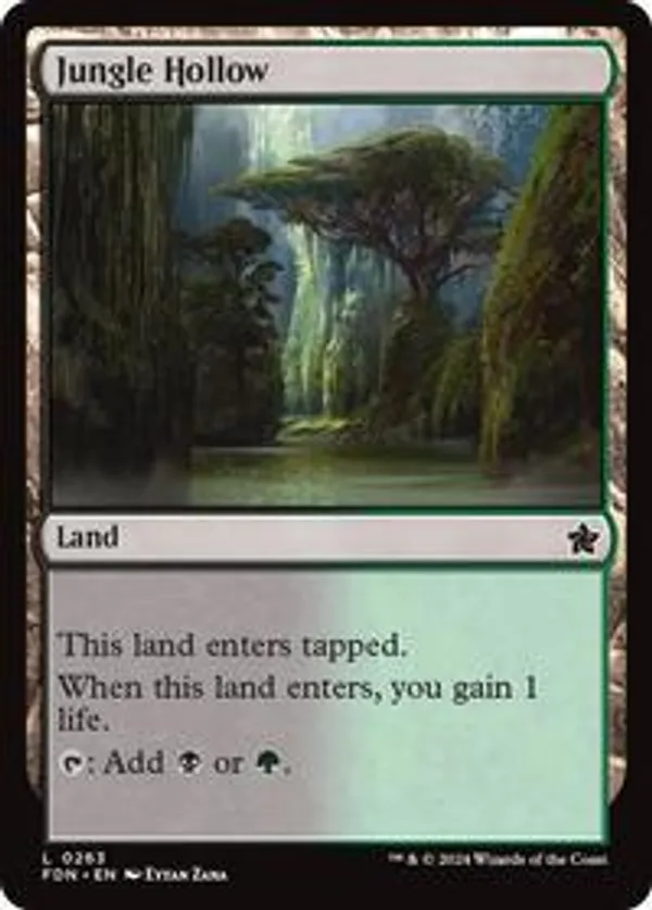 (image for) Jungle Hollow (Foil)