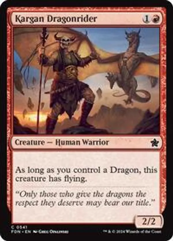 (image for) Kargan Dragonrider