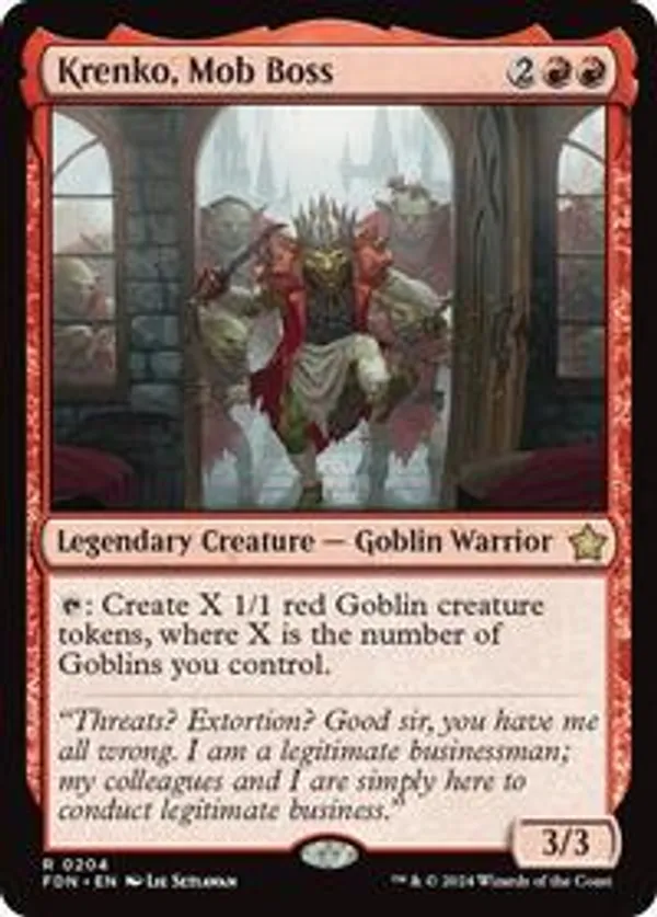 (image for) Krenko, Mob Boss (Foil)