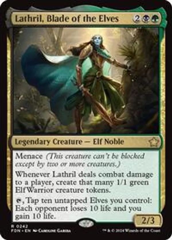 (image for) Lathril, Blade of the Elves (Foil)