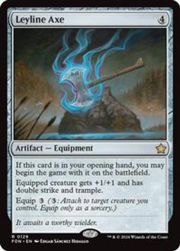 (image for) Leyline Axe (Foil)