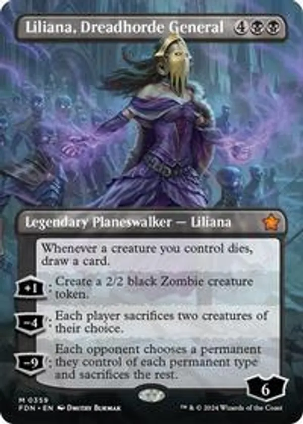 (image for) Liliana, Dreadhorde General (Foil)