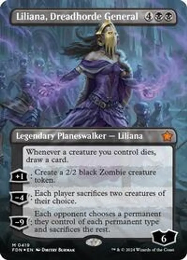 (image for) Liliana, Dreadhorde General (Foil)