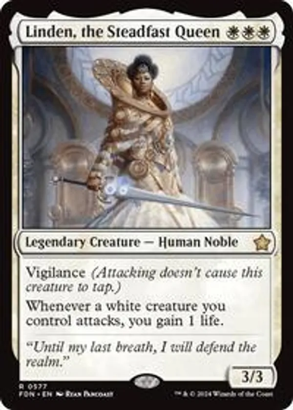 (image for) Linden, the Steadfast Queen (Foil)