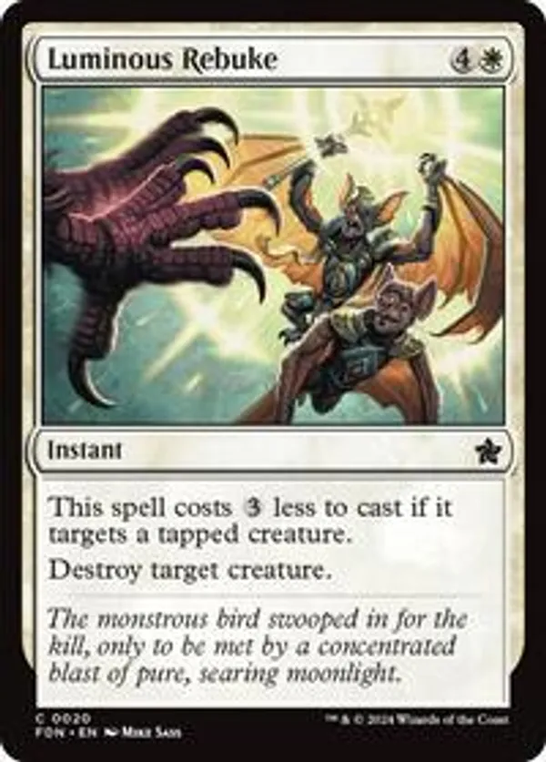 (image for) Luminous Rebuke (Foil)