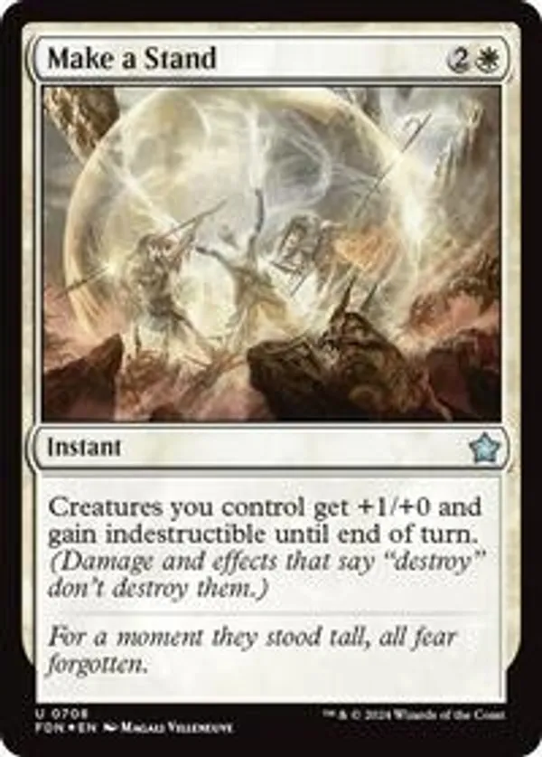 (image for) Make a Stand (Foil)