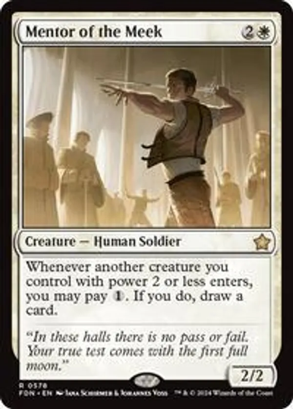 (image for) Mentor of the Meek (Foil)