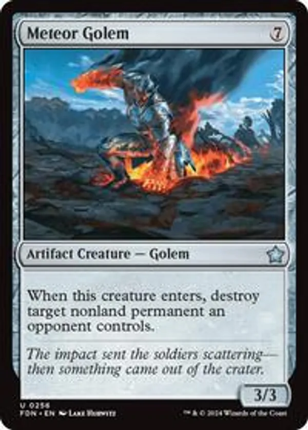 (image for) Meteor Golem (Foil)