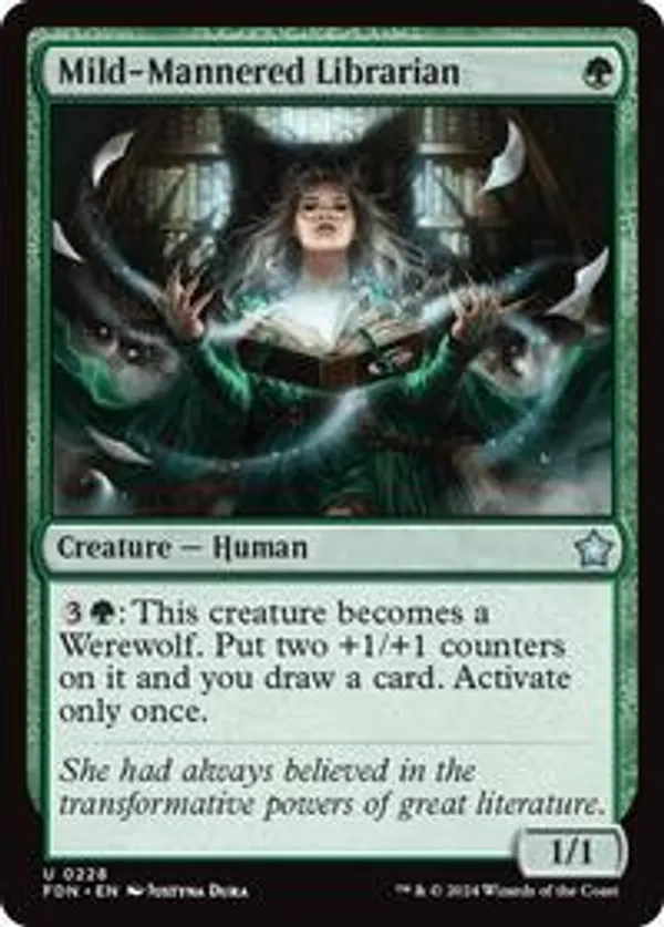 (image for) Mild-Mannered Librarian (Foil)