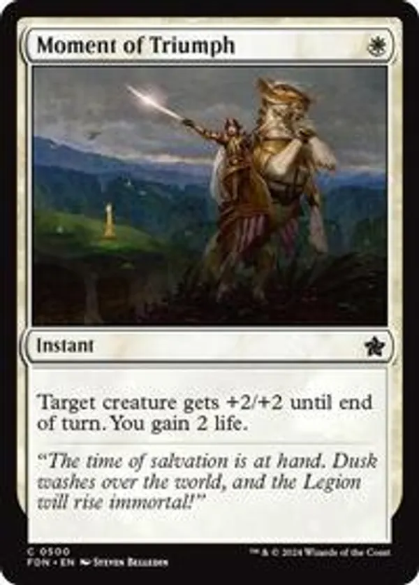 (image for) Moment of Triumph (Foil)