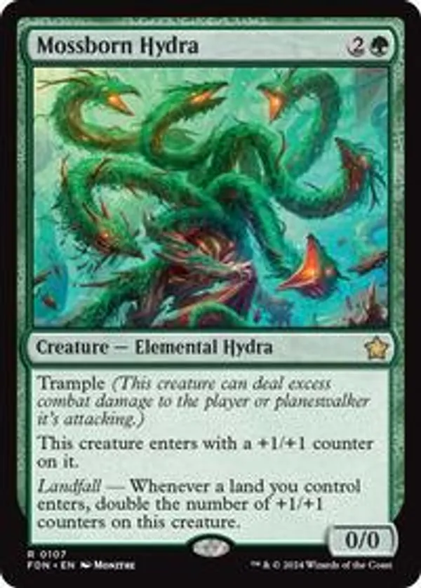 (image for) Mossborn Hydra (Foil)