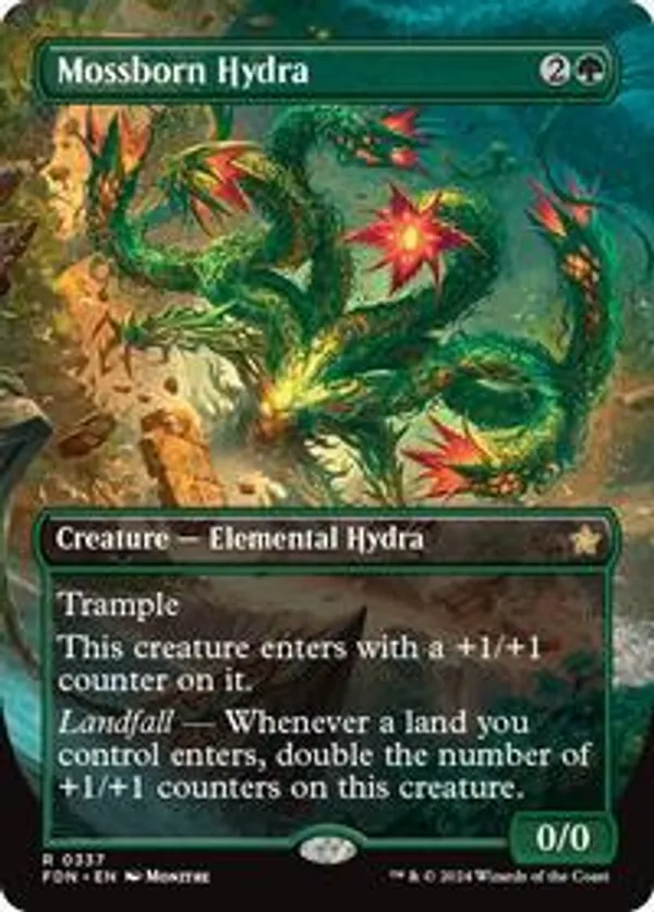 (image for) Mossborn Hydra (Foil)