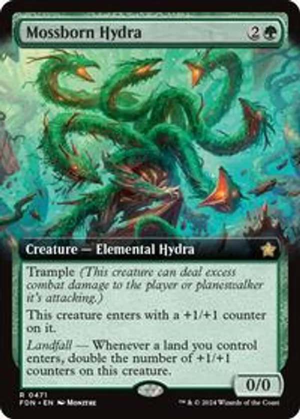 (image for) Mossborn Hydra (Foil)