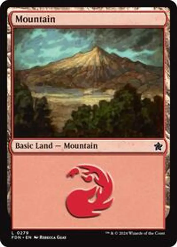 (image for) Mountain (0279) (Foil)
