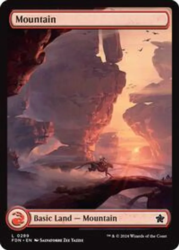 (image for) Mountain (0289) (Foil)
