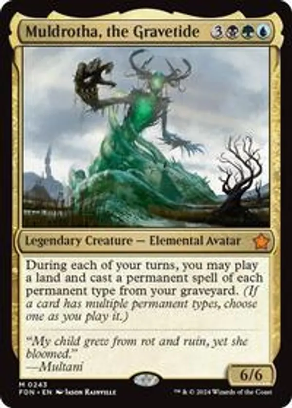 (image for) Muldrotha, the Gravetide (Foil)