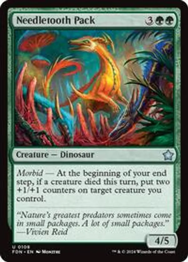 (image for) Needletooth Pack (Foil)