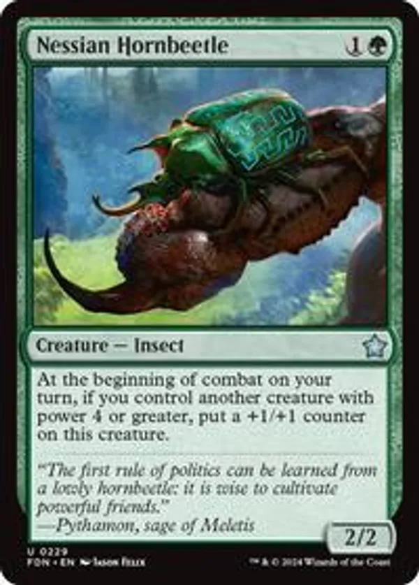 (image for) Nessian Hornbeetle (Foil)