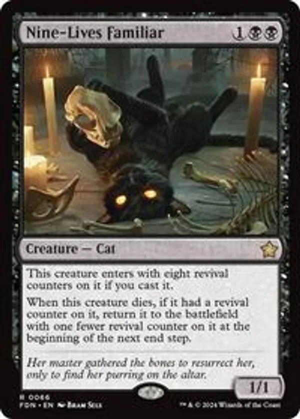 (image for) Nine-Lives Familiar (Foil)