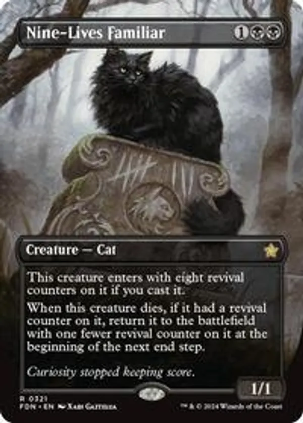 (image for) Nine-Lives Familiar (Foil)