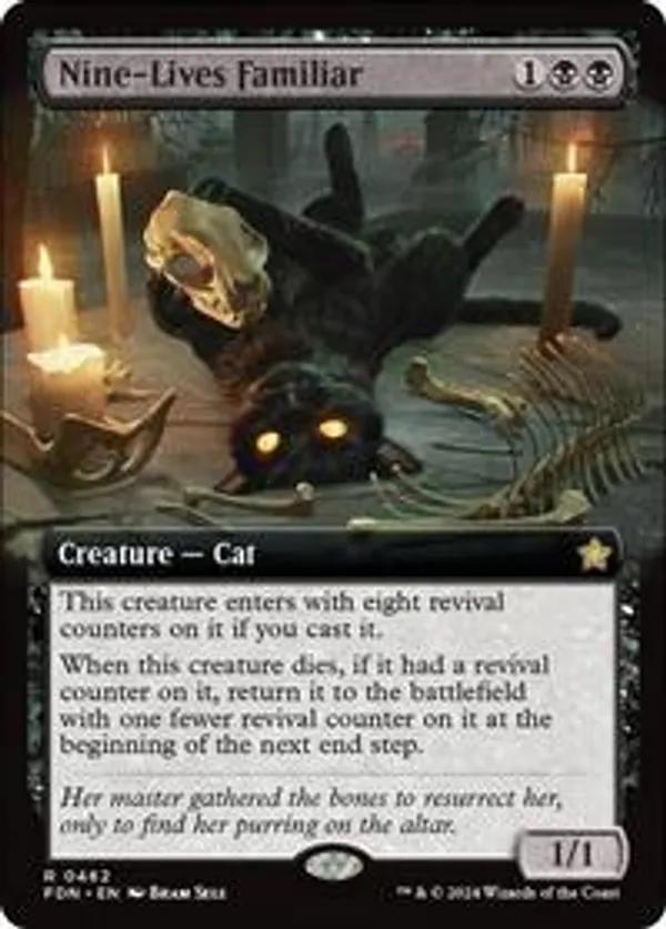 (image for) Nine-Lives Familiar (Foil)