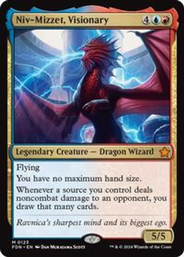 (image for) Niv-Mizzet, Visionary (Foil)