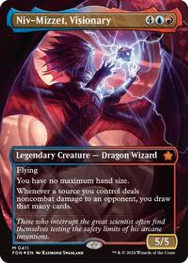 (image for) Niv-Mizzet, Visionary (Foil)
