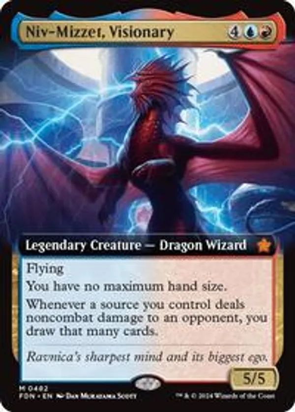(image for) Niv-Mizzet, Visionary (Foil)