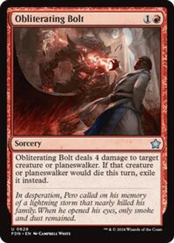 (image for) Obliterating Bolt (Foil)