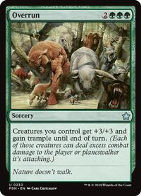 (image for) Overrun (Foil)