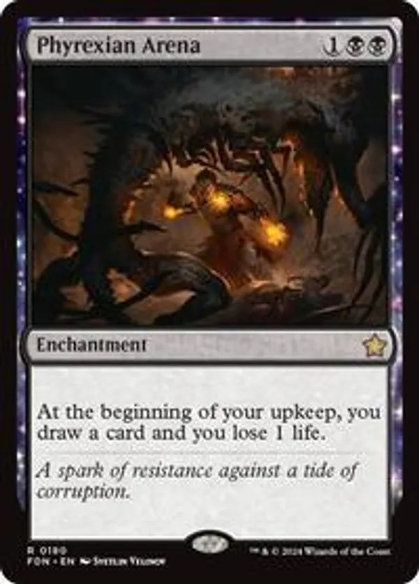 (image for) Phyrexian Arena (Foil)
