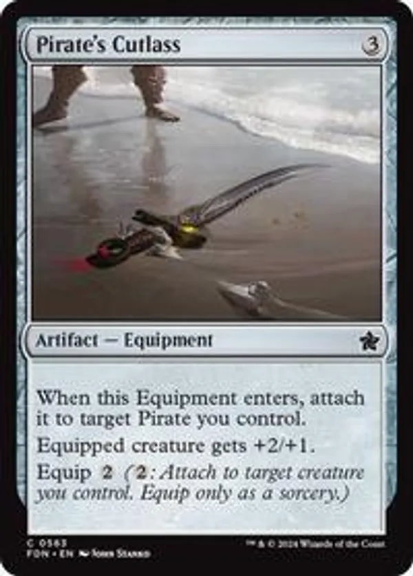 (image for) Pirate's Cutlass (Foil)