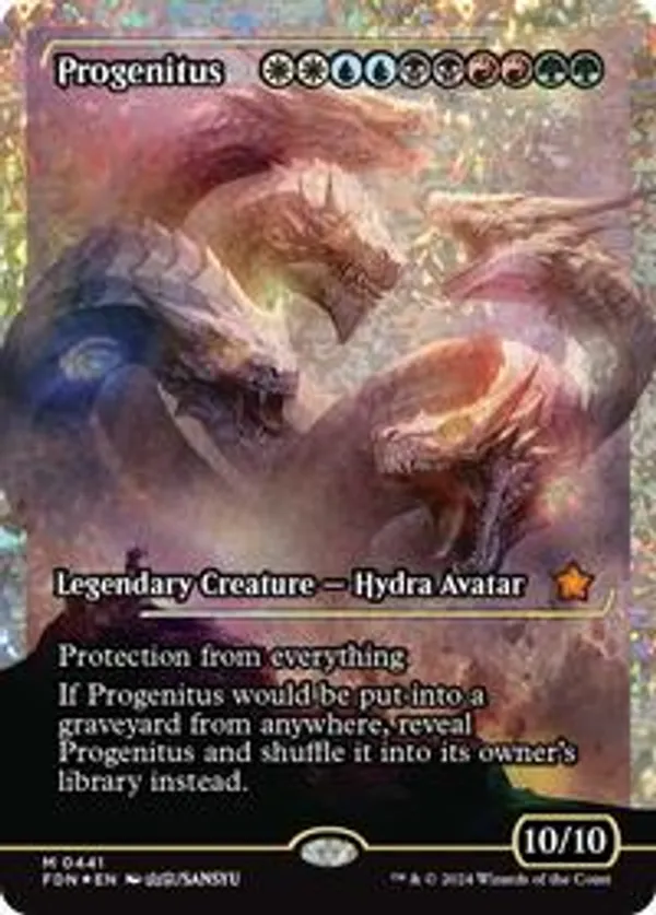 (image for) Progenitus (Showcase) (Fracture Foil) (Foil)